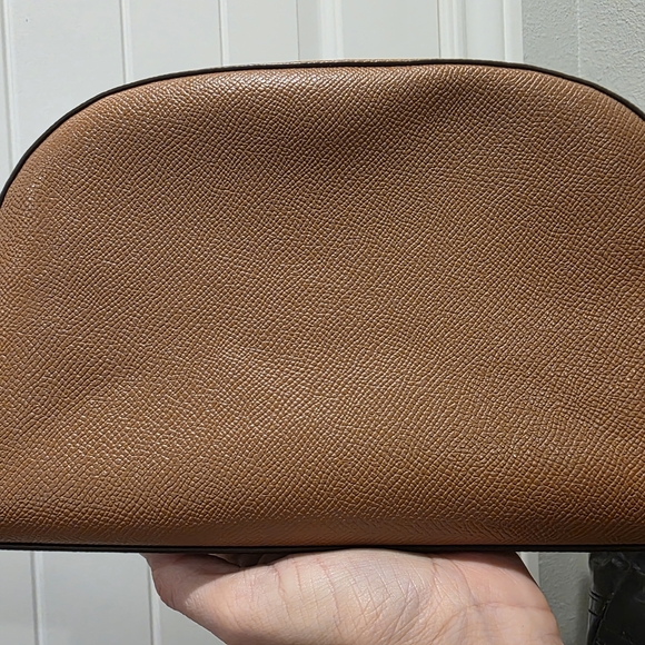 Coach Brown Pebble Leather Crossbody Bag - New Without Tags - Picture 4 of 9